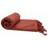 RIDEAUDISCOUNT Fouta, Jeté De Lit, Plaid 100% Coton 120 X 150 Cm Avec Franges Jacquard Motif Chevrons Ton Sur Ton Terracotta - Rouge 1 RIDEAUDISCOUNT Fouta, Jeté De Lit, Plaid 100% Coton 120 X 150 Cm Avec Franges Jacquard Motif Chevrons Ton Sur Ton Terracotta - Rouge -Plaid et couverture Soldes 36220447 1