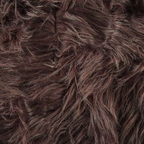 BELIANI Plaid En Acrylique Marron 220x200cm - Marron 7 BELIANI Plaid En Acrylique Marron 220x200cm - Marron – Image 5