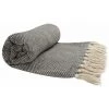 RIDEAUDISCOUNT Fouta, Jeté De Lit, Plaid 100% Coton 120 X 150 Cm Avec Franges Jacquard Bicolore Strié Gris Charbon - Gris 1 RIDEAUDISCOUNT Fouta, Jeté De Lit, Plaid 100% Coton 120 X 150 Cm Avec Franges Jacquard Bicolore Strié Gris Charbon - Gris -Plaid et couverture Soldes 36824857 1
