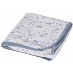 Paris Prix - Couverture Bébé En Coton "océan" 75cm Bleu