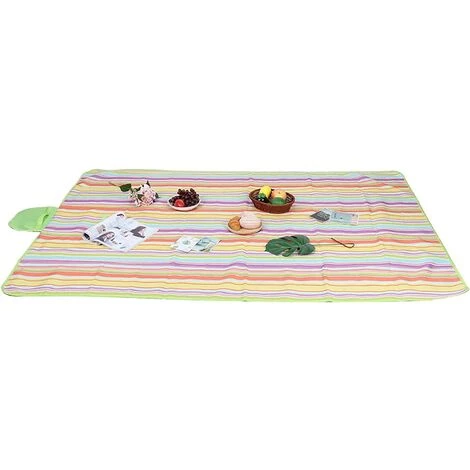 BARES G Tapis De Pique Nique étanche à L'humidité, Couverture De Camping, Vert Imperméable Non Absorbant Pour Les Voyages En Famille à L'extérieur Disponible En Plusieurs(145 * 200cm) 4 BARES G Tapis De Pique Nique étanche à L'humidité, Couverture De Camping, Vert Imperméable Non Absorbant Pour Les Voyages En Famille à L'extérieur Disponible En Plusieurs(145 * 200cm) – Image 2