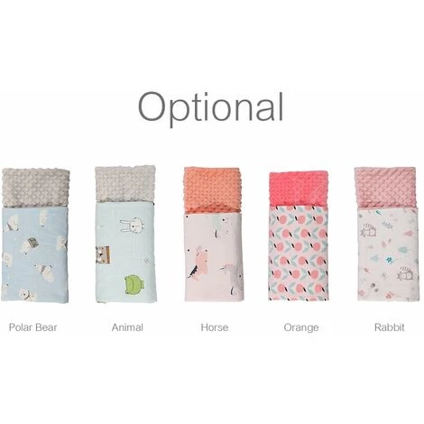 INSULAR Couverture A Pois Pour Bebe Insulaire 43,3 * 62,2 Pouces Couvertures De Reception Pour Bebe Unisexe En Coton Doux Et En Peluche Douces Pour La Peau Pour Lit De Poussette De Lit Voyage Orange, Modele: Orange - Modele : Orange 7 INSULAR Couverture A Pois Pour Bebe Insulaire 43,3 * 62,2 Pouces Couvertures De Reception Pour Bebe Unisexe En Coton Doux Et En Peluche Douces Pour La Peau Pour Lit De Poussette De Lit Voyage Orange, Modele: Orange - Modele : Orange – Image 5