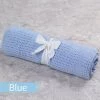 INSULAR Couverture Pour Bebe Insulaire Couvertures Muitifonctionnelles Evidees 35,4 * 27,6 Pouces Couvertures De Reception Pour Bebes Unisexes Respirantes Et Douces Pour La Peau Pour Lit De Poussette TravelBlue, Modele: Bleu - Modele:Bleu -Plaid et couverture Soldes 37462848 1