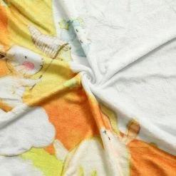 HAPPYSHOPPING Couverture De Jalon Mensuel Pour Bebe Motif De Dessin Anime Couvertures En Flanelle Douce Photo Photo Prop Fond Cadeaux D'anniversaire Pour Bebe 47 * 39 Pouces Pour Les Nouveau-nes Les Tout-petits Lapin, Modele: Lapin - Modele: Lapin -Plaid et couverture Soldes 37462893 5
