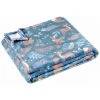 LOVELY CASA Plaid 130x160 Cm Saturnin - Bleu