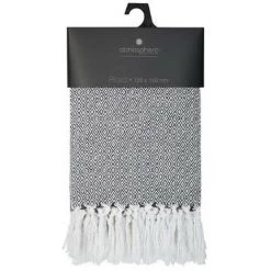 ATMOSPHERA, CRATEUR D'INTRIEUR Plaid "Nomade" 125x150cm Noir -Plaid et couverture Soldes 37540803 3