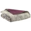 Edredon Zeff Tess Bordeaux 80 X 180 Cm Vivaraise - BORDEAUX -Plaid et couverture Soldes 38137464 1