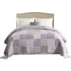 WOLTU Dessus De Lit Patchwork.Couvre-Lit Matelassé. Jeté De Lit Pour Lit Double. 220x240cm. Patchwork Violet Clair 1 WOLTU Dessus De Lit Patchwork.Couvre-Lit Matelassé. Jeté De Lit Pour Lit Double. 220x240cm. Patchwork Violet Clair -Plaid et couverture Soldes 38233084 1