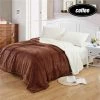 Couverture De Flanelle En Peluche D'agneau Double Couche Super Douce De 3 Tailles Couverture De Lit Rembourrée En Hiver (café 200X230cm) Coxolo 2 Couverture De Flanelle En Peluche D'agneau Double Couche Super Douce De 3 Tailles Couverture De Lit Rembourrée En Hiver (café 200X230cm) Coxolo -Plaid et couverture Soldes 38912604 1