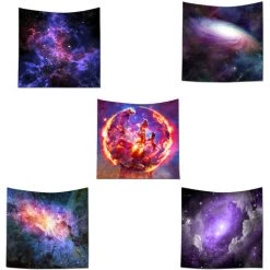 HAPPYSHOPPING 130 * 150cm Polyester Maison Decoration Murale Art Ciel Etoile Etoiles Impression Suspendu Tapisserie Plage Jeter Serviette Couverture Pique-Nique Tapis Couvre-Lit Nappe Femme Mode Vetements, Modele: 4 - Modele: 4 7 HAPPYSHOPPING 130 * 150cm Polyester Maison Decoration Murale Art Ciel Etoile Etoiles Impression Suspendu Tapisserie Plage Jeter Serviette Couverture Pique-Nique Tapis Couvre-Lit Nappe Femme Mode Vetements, Modele: 4 - Modele: 4 -Plaid et couverture Soldes 38965856 3