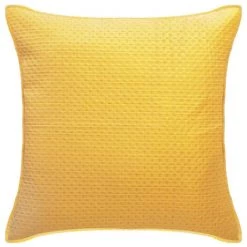 Atmosphera - Dessus De Lit Ocre 240 X 260 Cm Avec 2 Taies - Ocre -Plaid et couverture Soldes 39438004 3
