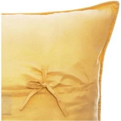 Atmosphera - Dessus De Lit Ocre 240 X 260 Cm Avec 2 Taies - Ocre -Plaid et couverture Soldes 39438004 4