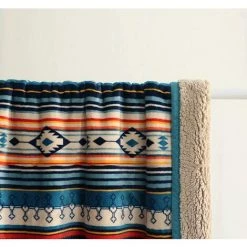 BRIDAY Jeté En Flanelle Sherpa 50 ''x 60'' - Couverture En Flanelle Douce En Peluche Bohème Pour Lit/canapé/canapé/bureau/camping 10 BRIDAY Jeté En Flanelle Sherpa 50 ''x 60'' - Couverture En Flanelle Douce En Peluche Bohème Pour Lit/canapé/canapé/bureau/camping -Plaid et couverture Soldes 39679802 4