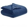 WOLTU Couverture Pondérée Bleu. 150x200cm. Couverture Lestée Anti-Stress En Microfibre Pour Adulte. Poids 7kg