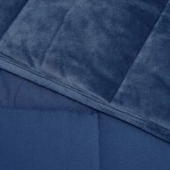 WOLTU Couverture Pondérée Bleu. 150x200cm. Couverture Lestée Anti-Stress En Microfibre Pour Adulte. Poids 7kg -Plaid et couverture Soldes 39949278 4