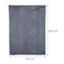 Relaxdays Couverture Polaire, Couronnes Dorés, Couette Douce Avec Apparence En Laine D’agneau, Double, 150x200 Cm -Plaid et couverture Soldes 39951179 4