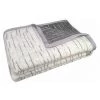 TOISON D'OR Atmos Couverture Lambswool/Jacquard Acier 210 X 240 Cm -Plaid et couverture Soldes 40026827 1