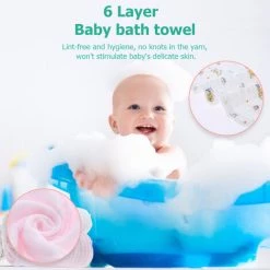 DOUFA Serviette De Bain Bebe Couverture Swaddle 100% Mousseline Cotton Super Soft Eau Absorbant Pour La Peau Delicate De Bebe 6 Couche 47 * 39 Pouces Blanc, Blanc 8 DOUFA Serviette De Bain Bebe Couverture Swaddle 100% Mousseline Cotton Super Soft Eau Absorbant Pour La Peau Delicate De Bebe 6 Couche 47 * 39 Pouces Blanc, Blanc -Plaid et couverture Soldes 40263372 2