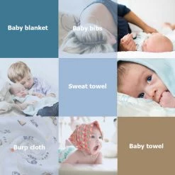 DOUFA Serviette De Bain Bebe Couverture Swaddle 100% Mousseline Cotton Super Soft Eau Absorbant Pour La Peau Delicate De Bebe 6 Couche 47 * 39 Pouces Blanc, Blanc 10 DOUFA Serviette De Bain Bebe Couverture Swaddle 100% Mousseline Cotton Super Soft Eau Absorbant Pour La Peau Delicate De Bebe 6 Couche 47 * 39 Pouces Blanc, Blanc -Plaid et couverture Soldes 40263372 4