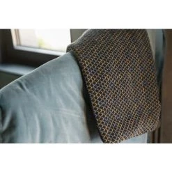 Edredon Vera Encre 80 X 180 Cm Vivaraise - ENCRE -Plaid et couverture Soldes 40398215 4