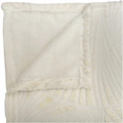 Atmosphera - Plaid Flanelle Ivoire Motif Doré En Relief 125 X 150 Cm - Ivoire 5 Atmosphera - Plaid Flanelle Ivoire Motif Doré En Relief 125 X 150 Cm - Ivoire -Plaid et couverture Soldes 40402624 2