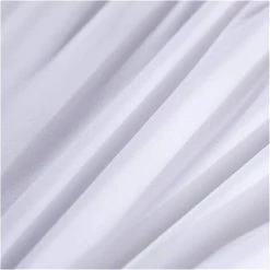 TRIOMPHE Cache Sommier Jupes Lit, Draps élastiques, Couvre-Lits, Hotel, Couvre-Lits Non Surface Clamshell, Protecteurs De Lit Ménagers, De Literie, Lit Jupes 1 (Color : White, Size : 190.5x137x41cm) -Plaid et couverture Soldes 41012180 4