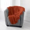 Paris Prix - Plaid Polaire "milou" 125x150cm Terracotta 1 Paris Prix - Plaid Polaire "milou" 125x150cm Terracotta -Plaid et couverture Soldes 41317839 1