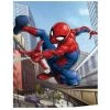 AYMAX Plaid Polaire SpiderMan - 100x140 Cm - Multicolor
