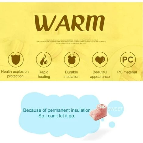 DEVENIRRICHE Chauffe-pieds électriques, Chauffe-pieds électriques Pour Femmes, Chaussures Chauffantes Rechargeables USB, Gris 5 DEVENIRRICHE Chauffe-pieds électriques, Chauffe-pieds électriques Pour Femmes, Chaussures Chauffantes Rechargeables USB, Gris – Image 3