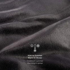 DEVENIRRICHE Couverture Moelleuse - Couverture De Haute Qualité, Couverture En Polaire Super Douce Comme Jeté De Canapé, Couvre-lit Ou Couverture De Salon, Anthracite, 200 X 230 Cm -Plaid et couverture Soldes 42729770 3