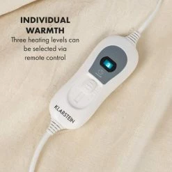 Klarstein Slanket Couverture électrique Avec Manches 120 W 155x180cm Polaire -Plaid et couverture Soldes 42753341 4