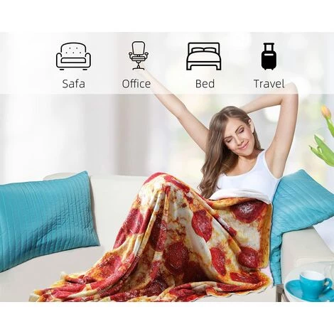 BARES Serviette Tapis Pique-Nique Couvertures Doux & Peluche Cape Pour Bureau Maison Chambre Canapé (Multicolore, 60 Pouces) 5 BARES Serviette Tapis Pique-Nique Couvertures Doux & Peluche Cape Pour Bureau Maison Chambre Canapé (Multicolore, 60 Pouces) – Image 3