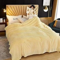 BARES Couverture Extra-Douce,Microfibre De Flanelle Super Doux Chaud – Léger – Ne Peluche Pas,Plaid Couverture Polaire Pour Canapé, Lit, Déplacements, Voyages, Adultes (Jaune Et Blanc, 120x200cm) 9 BARES Couverture Extra-Douce,Microfibre De Flanelle Super Doux Chaud – Léger – Ne Peluche Pas,Plaid Couverture Polaire Pour Canapé, Lit, Déplacements, Voyages, Adultes (Jaune Et Blanc, 120x200cm) -Plaid et couverture Soldes 42948424 3