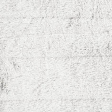 BELIANI Couverture En Polyester Blanc 220x200cm - Blanc 6 BELIANI Couverture En Polyester Blanc 220x200cm - Blanc – Image 4