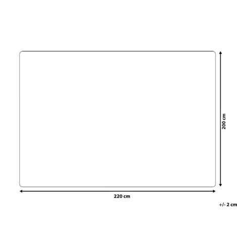 BELIANI Couverture En Polyester Rose 220x200cm - Rose 5 BELIANI Couverture En Polyester Rose 220x200cm - Rose – Image 3