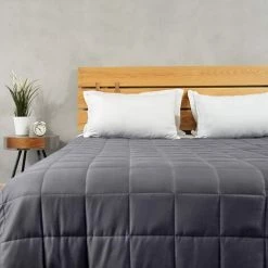 BRIDAY Couverture Lestée Adulte Queen Size 18lbs 60''x80'' Matériau 100% Coton Naturel Certifié (respirant Et Doux) Avec Couverture Lestée En Perles De Verre 11 BRIDAY Couverture Lestée Adulte Queen Size 18lbs 60''x80'' Matériau 100% Coton Naturel Certifié (respirant Et Doux) Avec Couverture Lestée En Perles De Verre -Plaid et couverture Soldes 43149368 5