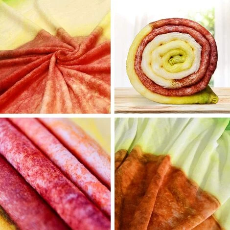 BRIDAY Couverture En Peluche Avocat Flanelle Douce Dessin Animé Fruits Canapé Couvertures 59 X 71 Pouces Pour Enfants Adultes, Légère Confortable Et Chaude Grande Couverture De Serviette Pour Lit Canapé Canapé Plage Voyage Camping 6 BRIDAY Couverture En Peluche Avocat Flanelle Douce Dessin Animé Fruits Canapé Couvertures 59 X 71 Pouces Pour Enfants Adultes, Légère Confortable Et Chaude Grande Couverture De Serviette Pour Lit Canapé Canapé Plage Voyage Camping – Image 4