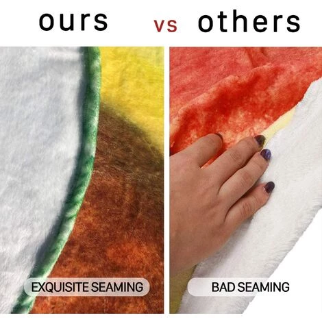 BRIDAY Couverture En Peluche Avocat Flanelle Douce Dessin Animé Fruits Canapé Couvertures 59 X 71 Pouces Pour Enfants Adultes, Légère Confortable Et Chaude Grande Couverture De Serviette Pour Lit Canapé Canapé Plage Voyage Camping 7 BRIDAY Couverture En Peluche Avocat Flanelle Douce Dessin Animé Fruits Canapé Couvertures 59 X 71 Pouces Pour Enfants Adultes, Légère Confortable Et Chaude Grande Couverture De Serviette Pour Lit Canapé Canapé Plage Voyage Camping – Image 5