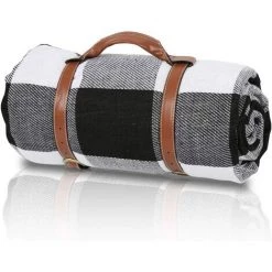 BRIDAY Picknickdecke Groß Decke 200 * 200CM Wasserdicht Ultraleicht Campingdecke, Stranddecke Mit Tragegriff Gürtel Für Picknick Camping Park Festivals