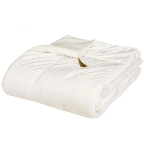Drap De Lit Coloris Blanc Ivoire En Polyester - Longueur 180 X Profondeur 80 X Hauteur 2 Cm -PEGANE- 3 Drap De Lit Coloris Blanc Ivoire En Polyester - Longueur 180 X Profondeur 80 X Hauteur 2 Cm -PEGANE-