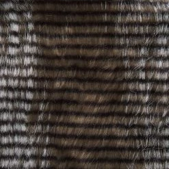 BELIANI Couverture En Acrylique Marron 220x180cm - Marron -Plaid et couverture Soldes 43542633 4