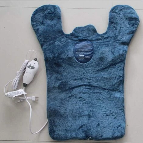 THSINDE Couverture De Châle Chauffée, Portative Pétrissage Chauffage De Massage Des épaules Massage Cervical Physiothérapie,blue 6 THSINDE Couverture De Châle Chauffée, Portative Pétrissage Chauffage De Massage Des épaules Massage Cervical Physiothérapie,blue – Image 4