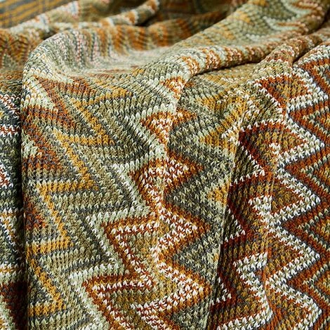 ILOVEMILAN Couvertures Tricotées Couverture à Franges Jeté De Lit à Chevrons Super Doux Couverture Jeté De Lit Adaptées à Votre Maison Chambre à Coucher, Canapé 130 * 200cm (jaune) 5 ILOVEMILAN Couvertures Tricotées Couverture à Franges Jeté De Lit à Chevrons Super Doux Couverture Jeté De Lit Adaptées à Votre Maison Chambre à Coucher, Canapé 130 * 200cm (jaune) – Image 3