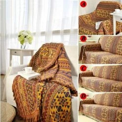 ILOVEMILAN Couverture Bohème Jeter 90 * 180CM Pur Coton Tressé Boho Couvertures Canapé Couvre-lit Patchwork Couverture Tricotée 11 ILOVEMILAN Couverture Bohème Jeter 90 * 180CM Pur Coton Tressé Boho Couvertures Canapé Couvre-lit Patchwork Couverture Tricotée -Plaid et couverture Soldes 44485937 5