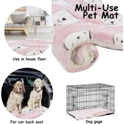 ILOVEMILAN Flanelle Douce Et Chaude Couverture Chaude, épaisse Couverture De Chien Tapis De Chat (49 * 62 CM, Pink Bear) 9 ILOVEMILAN Flanelle Douce Et Chaude Couverture Chaude, épaisse Couverture De Chien Tapis De Chat (49 * 62 CM, Pink Bear) -Plaid et couverture Soldes 44485976 3