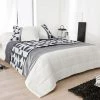 HOMEMAISON Jeté De Lit Aux Motifs Géométriques Gris 250 X 260 Cm - Gris 2 HOMEMAISON Jeté De Lit Aux Motifs Géométriques Gris 250 X 260 Cm - Gris -Plaid et couverture Soldes 44930835 1