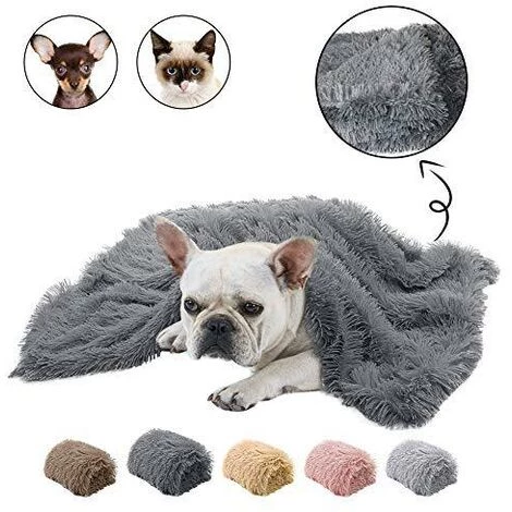 Couverture En Molleton Pour Animaux De Compagnie De Qualité Supérieure, Jeté De Couverture Pour Chien Et Chat, Tapis De Sommeil Double Couche Lavable Pour Lit De Chien, Canapé, Canapé, Voiture L: 100*75cm Gris Foncé LangRay 3 Couverture En Molleton Pour Animaux De Compagnie De Qualité Supérieure, Jeté De Couverture Pour Chien Et Chat, Tapis De Sommeil Double Couche Lavable Pour Lit De Chien, Canapé, Canapé, Voiture L: 100*75cm Gris Foncé LangRay