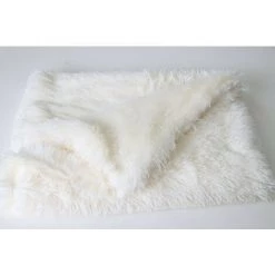Couverture En Molleton Pour Animaux De Compagnie De Qualité Supérieure, Jeté De Couverture Pour Chien Et Chat, Tapis De Sommeil Double Couche Lavable Pour Lit De Chien, Canapé, Canapé, Voiture XL: 127*100cm Blanc LangRay