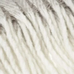 LOLAHOME Couverture Grise à Chevrons Avec Franges En Tissu Polyester 130x170 Cm -Plaid et couverture Soldes 45790289 3