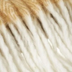 LOLAHOME Couverture à Chevrons Moutarde Avec Franges En Tissu Polyester 130x170 Cm 9 LOLAHOME Couverture à Chevrons Moutarde Avec Franges En Tissu Polyester 130x170 Cm -Plaid et couverture Soldes 45790696 3